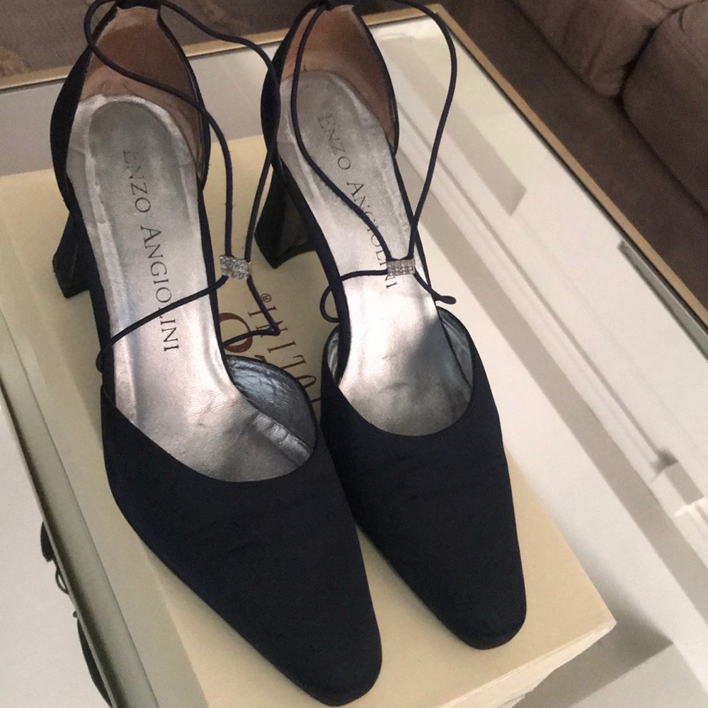 Enzo Angiolini Navy Dress Shoes